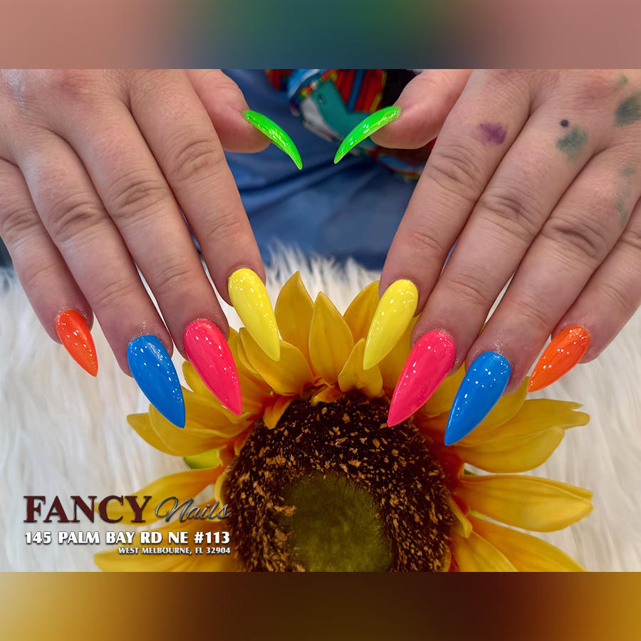 Nail collection at Fancy Nails